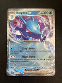 Pokemon Kingdra EX 012/064 Shrouded Fable Rare Full Art Holo