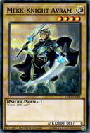 Yugioh Mekk-Knight Avram EXFO-ENSE1 Super Rare Limited Edition VLP/NM