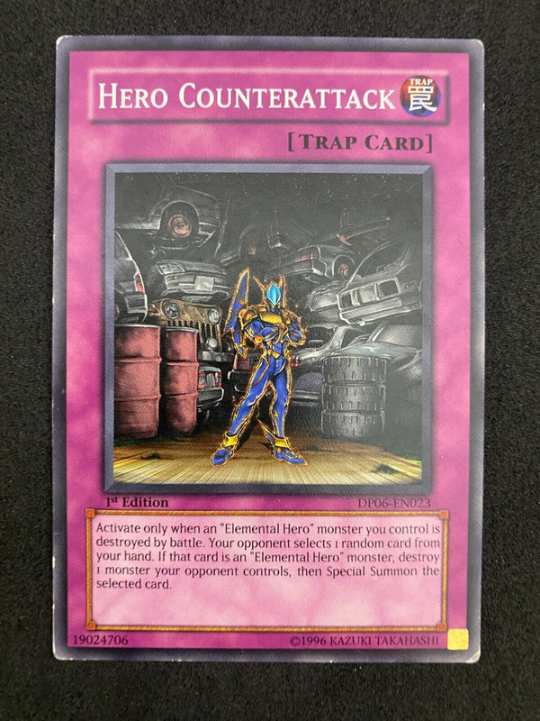 Yugioh Hero Counterattack DP06-EN023 1st Edition Common MP