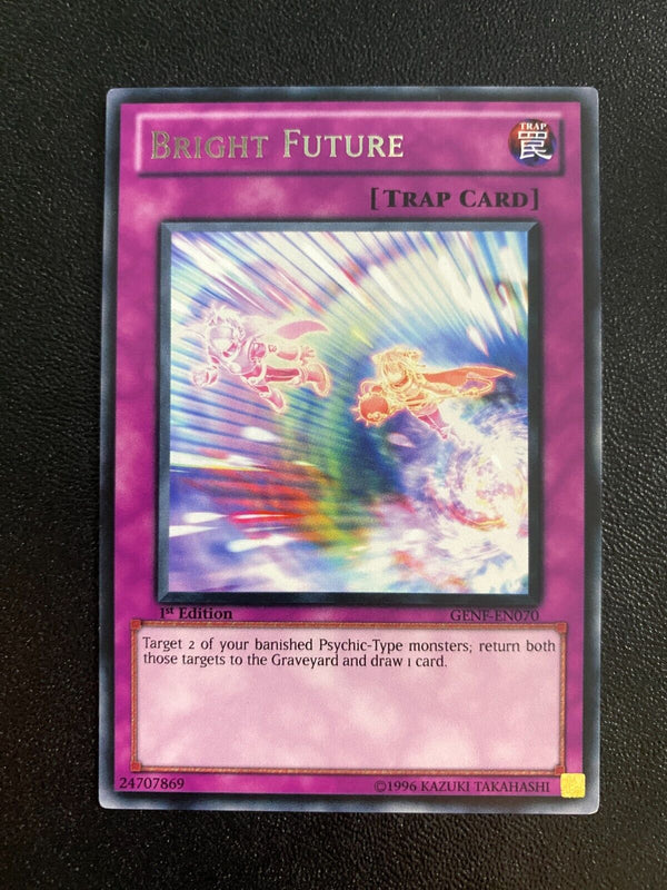 Yugioh Bright Future GENF-EN070 Rare 1st Edition NM