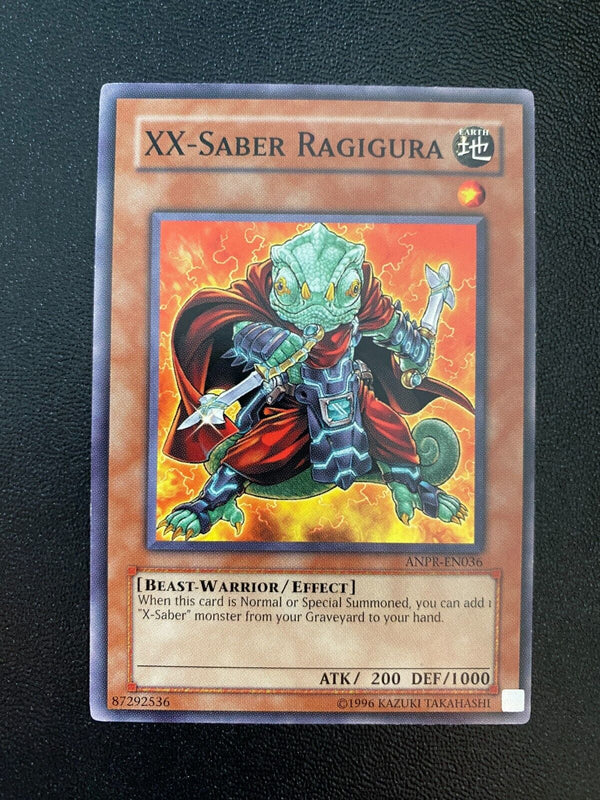 Yugioh XX-Saber Ragigura ANPR-EN036 Common Unlimited Edition VLP/NM