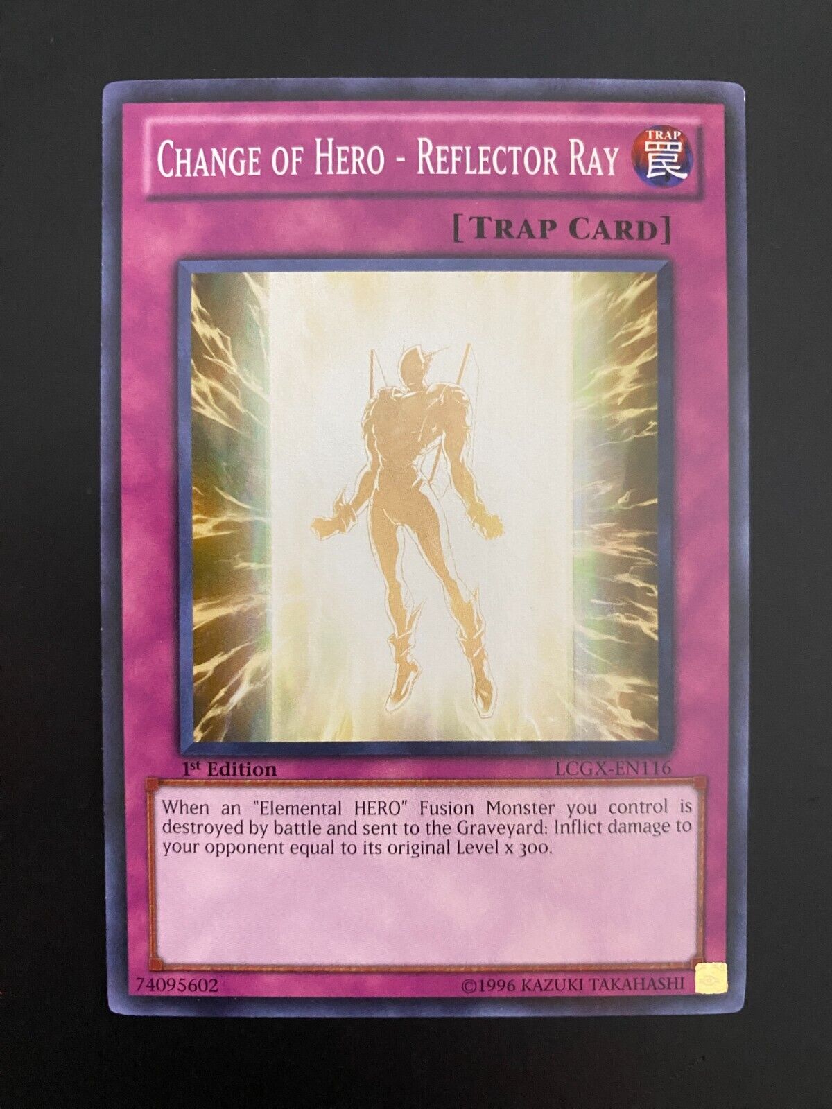 Yugioh Change of Hero - Reflector Ray  LCGX-EN116 Common 1st Edition NM/MINT