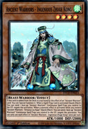 Yugioh Ancient Warriors - Ingenious Zhuge Kong ETCO-EN023 Super Rare 1st VLP/NM