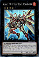 Yugioh Number 79: Battlin' Boxer Nova Kaiser WSUP-EN014 Super Rare 1st Ed VLP/NM