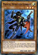 Yugioh Magical Musketeer Kidbrave SPWA-EN018 Super Rare 1st Edition VLP/NM