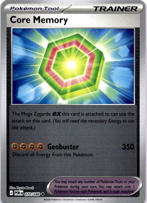 Pokemon Core Memory 070/088 Perfect Order Reverse Holo NM