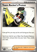 Pokemon Team Rocket's Proton 177/182 Destined Rivals Non Holo NM