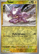 Pokemon Toxel 071/197 Paldea Evolved Reverse Holo NM