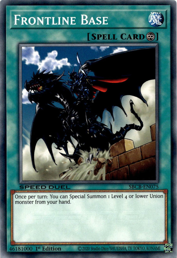 Yugioh Frontline Base SBCB-EN075 Speed Duel Common 1st Edition NM