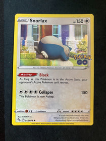 Pokemon Snorlax 055/078 Pokemon Go Holo NM