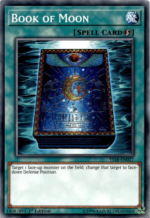 Yugioh Book of Moon YS18-EN027 Common 1st Edition NM