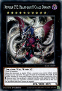 Yugioh Number C92: Heart-eartH Chaos Dragon BLAR-EN069 Secret Rare 1st Ed NM