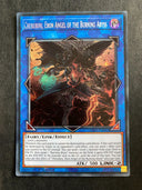 Yugioh Cherubini, Ebon Angel of the Burning Abyss RA01-EN042 Secret Rare 1st NM