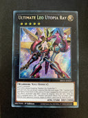 Yugioh Ultimate Leo Utopia Ray BROL-EN027 Secret Rare 1st Edition NM