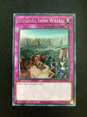 Yugioh Imperial Iron Wall MAZE-EN065 Rare 1st Edition NM