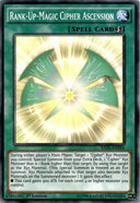 Yugioh Rank-Up-Magic Cipher Ascension RATE-EN056 Common 1st Edition LP