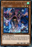 Yugioh Libromancer Geek Boy MP23-EN001 Ultra Rare 1st Edition NM