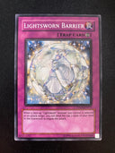 Yugioh Lightsworn Barrier TDGS-EN075 Common Unlimited Edition MP/LP