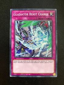 Yugioh Gladiator Beast Charge MP20-EN193 Common 1st Edition LP/VLP