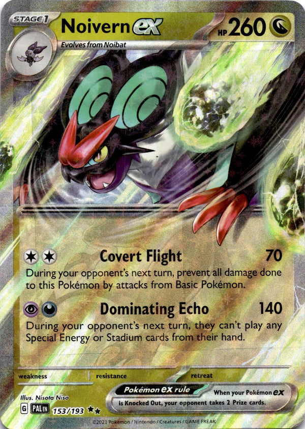 Pokemon Noivern ex 153/193 Paldea Evolved Full Art Holo NM