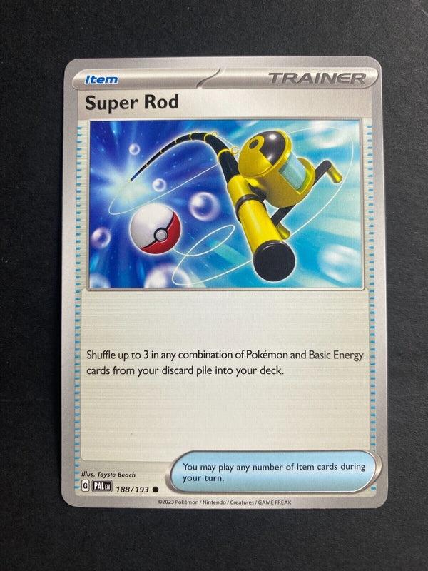 Pokemon Super Rod 188/193 Paldea Evolved Non Holo NM