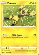 Pokemon Zeraora 052/159 Crown Zenith Non Holo NM