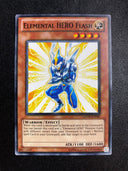 Yugioh Elemental Hero Flash GENF-EN090 Common Unlimited Edition MP/LP