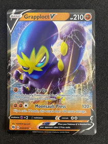 Pokemon Grapploct V 032/073 Champion's Path Full Art Holo NM-MINT