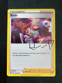 Pokemon Bede 124/159 Crown Zenith Holo NM