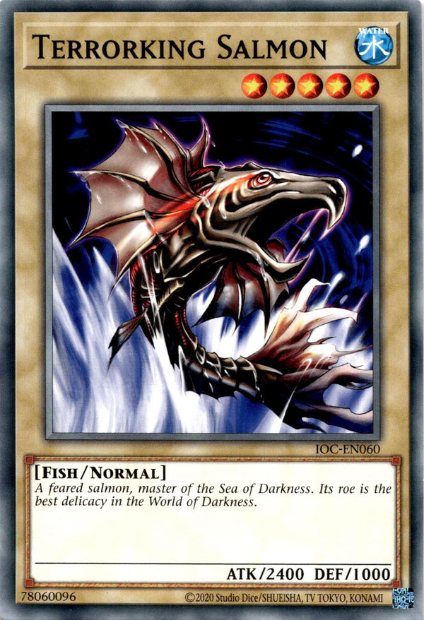 Yugioh Terrorking Salmon IOC-EN060 Common Unlimited Edition NM