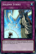 Yugioh Solemn Strike RA02-EN079 Super Rare 1st Edition LP