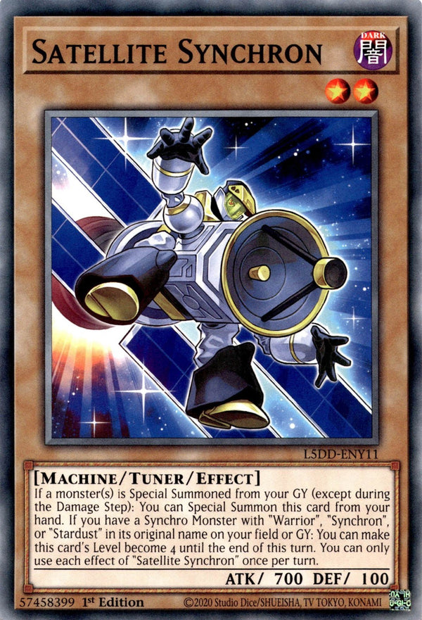 Yugioh Satellite Synchron L5DD-ENY11 Common 1st Edition NM