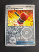 Pokemon Crushing Hammer 168/198 Scarlet Violet Base Reverse Holo NM