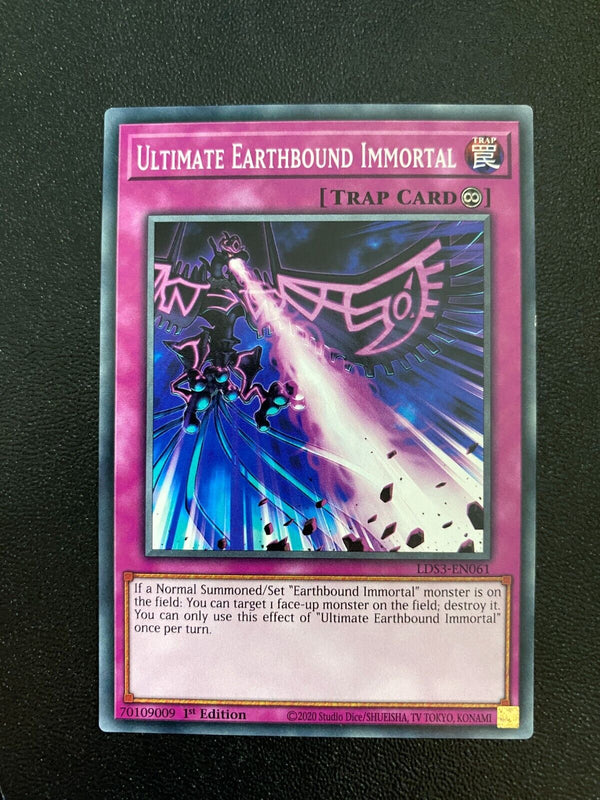 Yugioh Ultimate Earthbound Immortal LDS3-EN061 Common 1st Edition NM