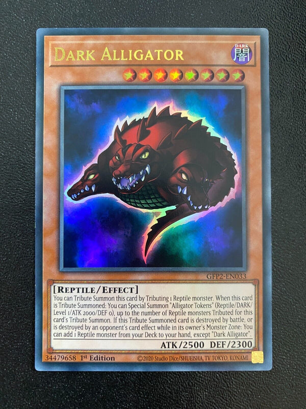 Yugioh Dark Alligator GFP2-EN033 Ultra Rare 1st Edition NM/MINT