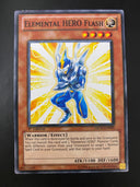 Yugioh Elemental Hero Flash GENF-EN090 Common 1st Edition LP/VLP