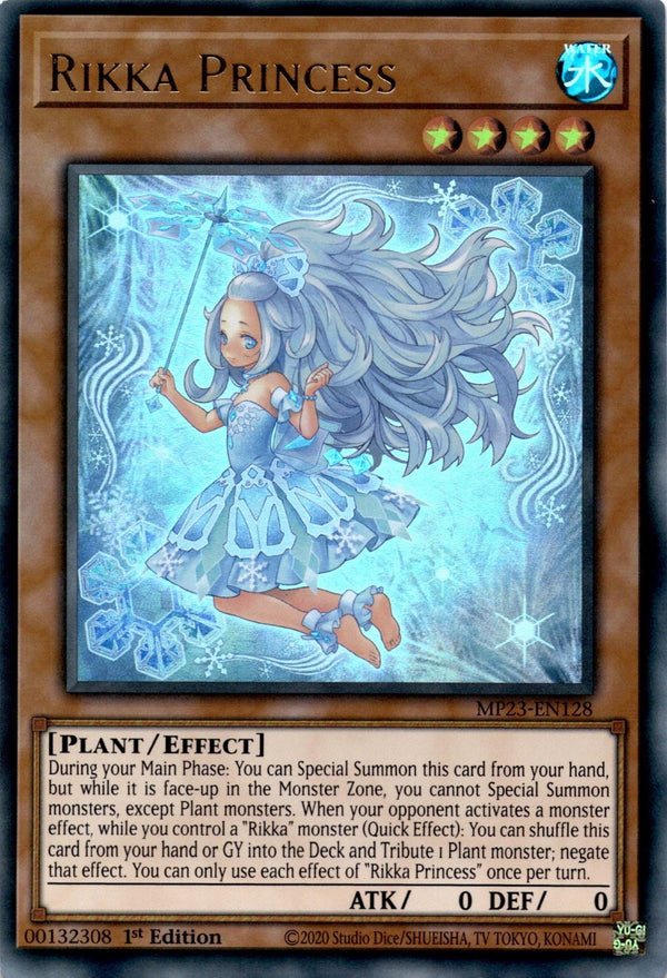 Yugioh Rikka Princess MP23-EN128 Ultra Rare 1st Edition NM