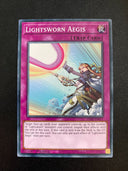 Yugioh Lightsworn Aegis LEDE-EN077 Common 1st Edition NM