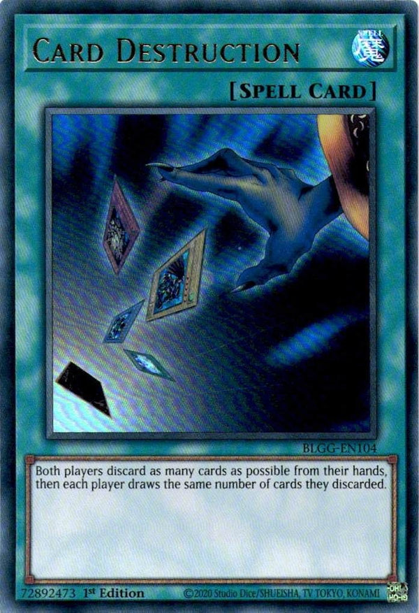 Yugioh Card Destruction BLGG-EN104 Ultra Rare 1st Edition NM