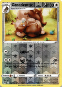 Pokemon Greedent 151/196 Lost Origin Reverse Holo MP/LP