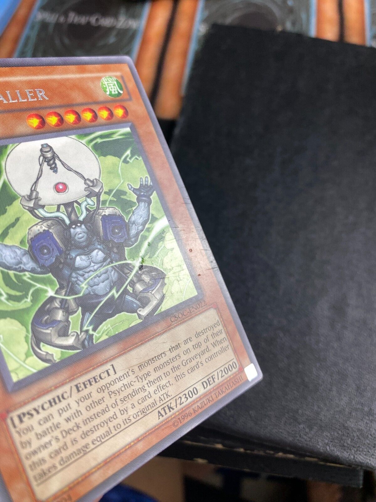 Yugioh Storm Caller CSOC-EN022 Rare Unlimited Edition HP