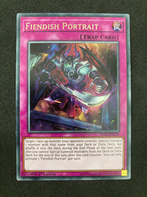 Yugioh Fiendish Portrait IGAS-EN079 1st Edition MINT