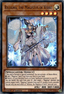 Yugioh Rilliona, the Magistus of Verre GEIM-EN003 Ultra Rare 1st Edition LP