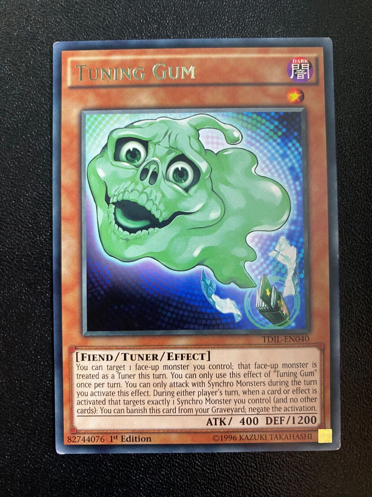 Yugioh Tuning Gum TDIL-EN040 Rare 1st Edition LP