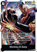 One Piece Monkey.D.Garp OP11-095 A Fist of Divine Speed SR NM