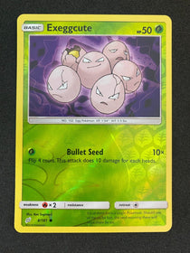 Pokemon Exeggcute 8/181 Team Up Reverse Holo NM