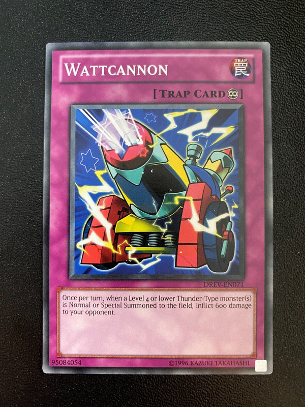 Yugioh Wattcannon DREV-EN071 Common Unlimited Edition VLP