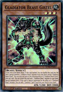 Yugioh Gladiator Beast Gistel SUDA-EN017 Super Rare 1st Edition NM
