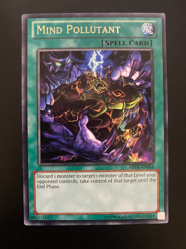 Yugioh Mind Pollutant ABYR-EN064 1st Edition NM