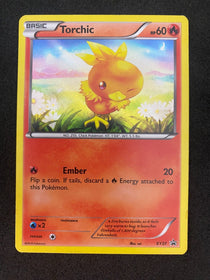 Pokemon Torchic XY37 Black Star Promos Holo LP